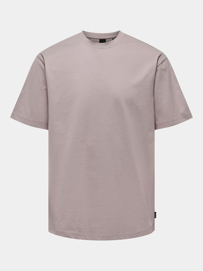 Only & Sons Only & Sons Marškinėliai Fred 22022532 Violetinė Relaxed Fit