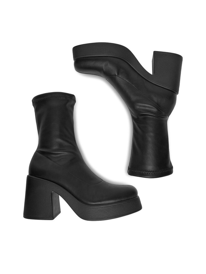 DeeZee Botine DeeZee BZRB0325-4 Negru