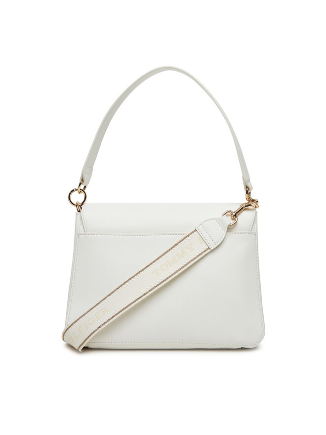 Tommy Hilfiger Bolso Tommy Hilfiger Th Joy Shoulder Bag AW0AW16815 Blanco