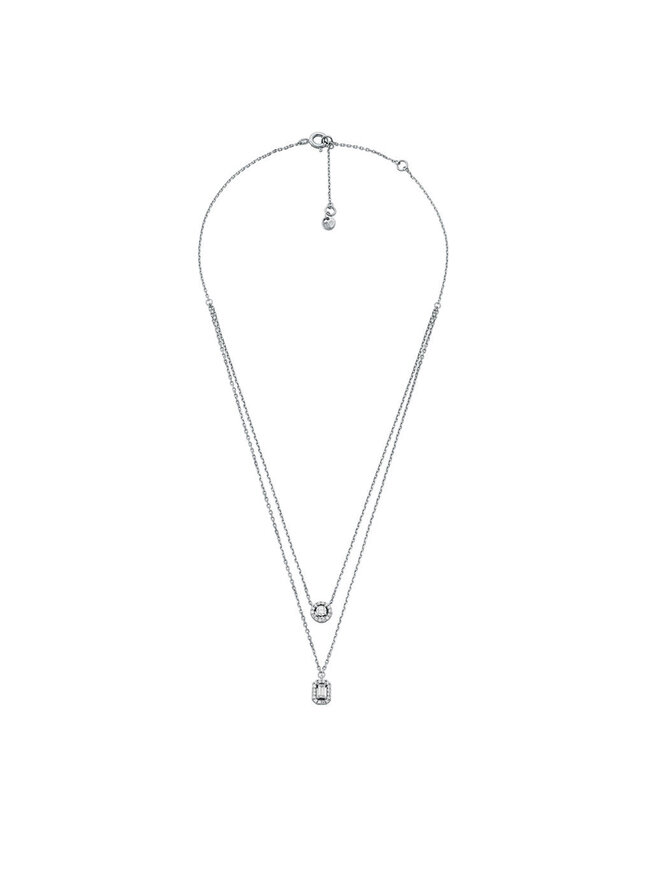 Michael Kors Naszyjnik Michael Kors MKC1745CZ040 Srebrny