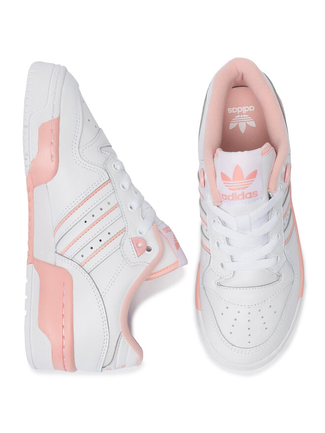 adidas Снікерcи adidas Rivalry Low J EE5937 Білий