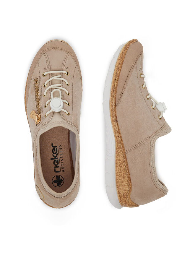 Rieker Sneakers Rieker N42F1-60 Beige
