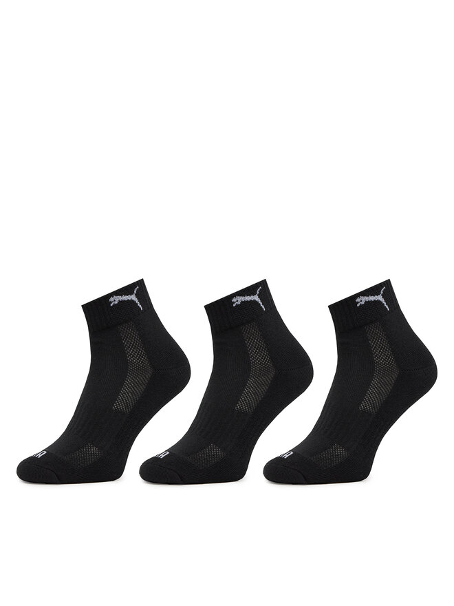 Puma Набір 3 пар низьких шкарпеток unisex Puma 938581 01 Чорний