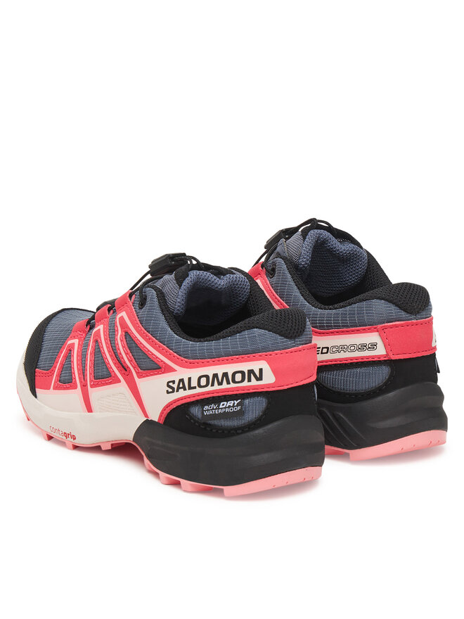 Salomon Trekkingschuhe Salomon Speedcross Waterproof L47856600 Grau
