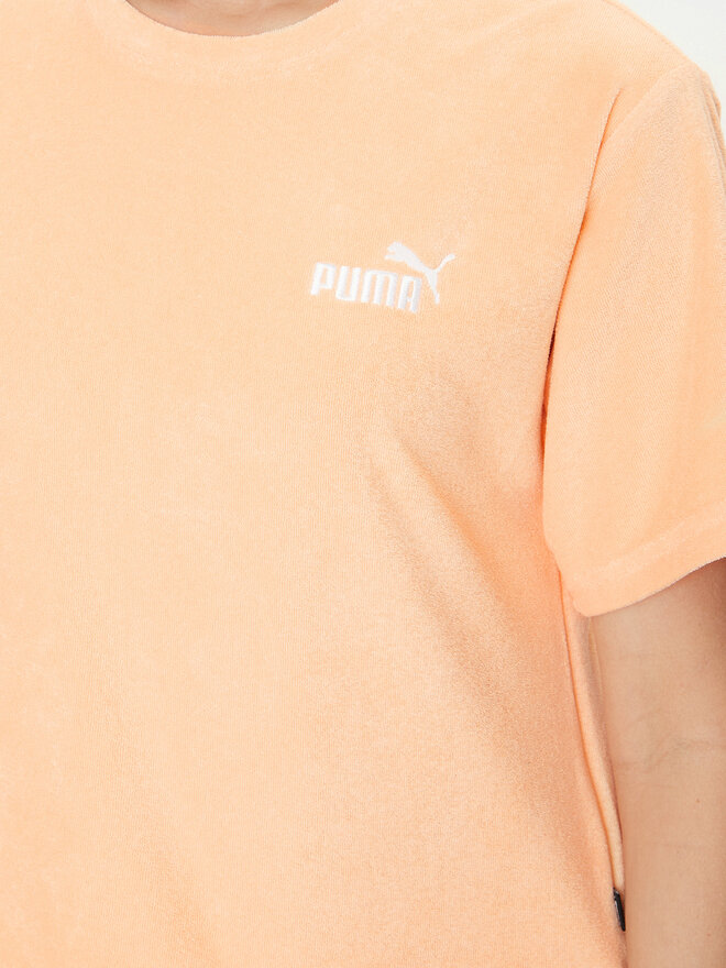 Puma Puma Póló Ess Elevated 677947 Narancssárga Regular Fit