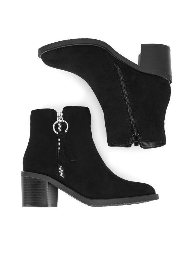 Clara Barson Μποτάκια Clara Barson LS5276-02A Μαύρο