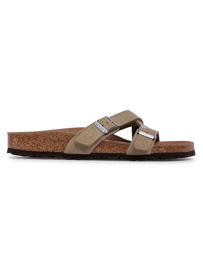 Pantoletten Birkenstock Yao Balance 1016831 Grun eschuhe