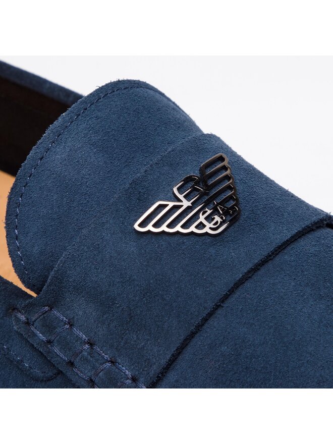 Emporio Armani Мокасини Emporio Armani X4B124 XF188 00054 Cиній
