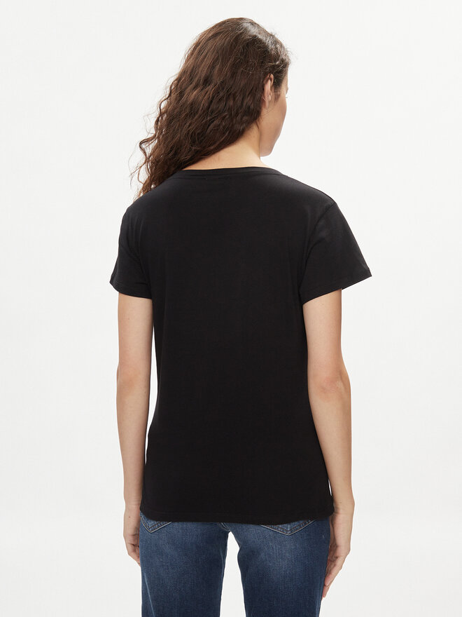 Liu Jo Liu Jo T-Shirt TA4137 J6040 Μαύρο Regular Fit