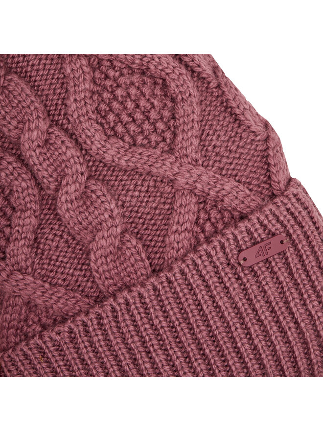 4F Gorro 4F 4FAW23ACAPF297 Guinda/burdeos