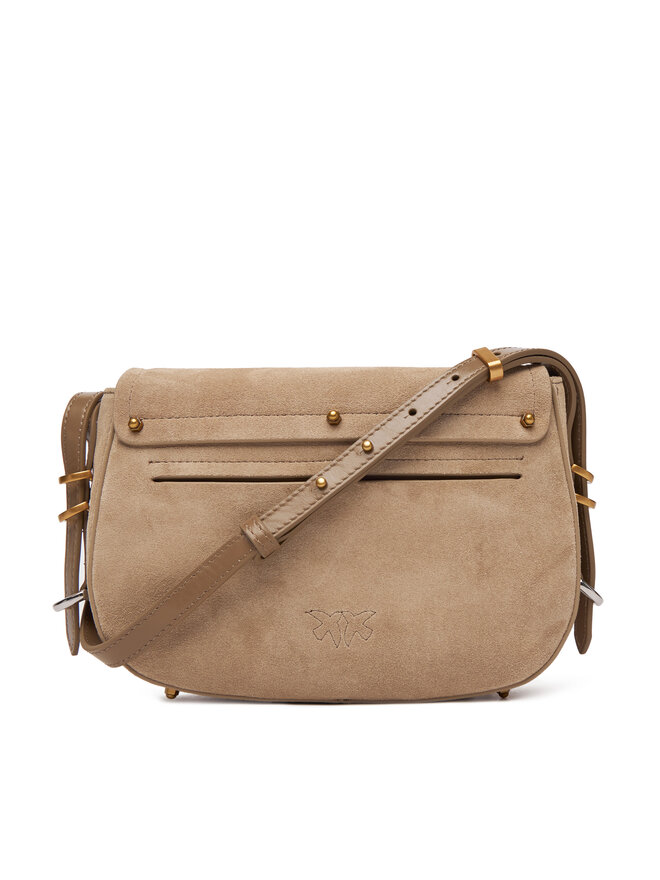 PINKO Kabelka PINKO Saddle Mini PE PLTT 103831 A29N Béžová