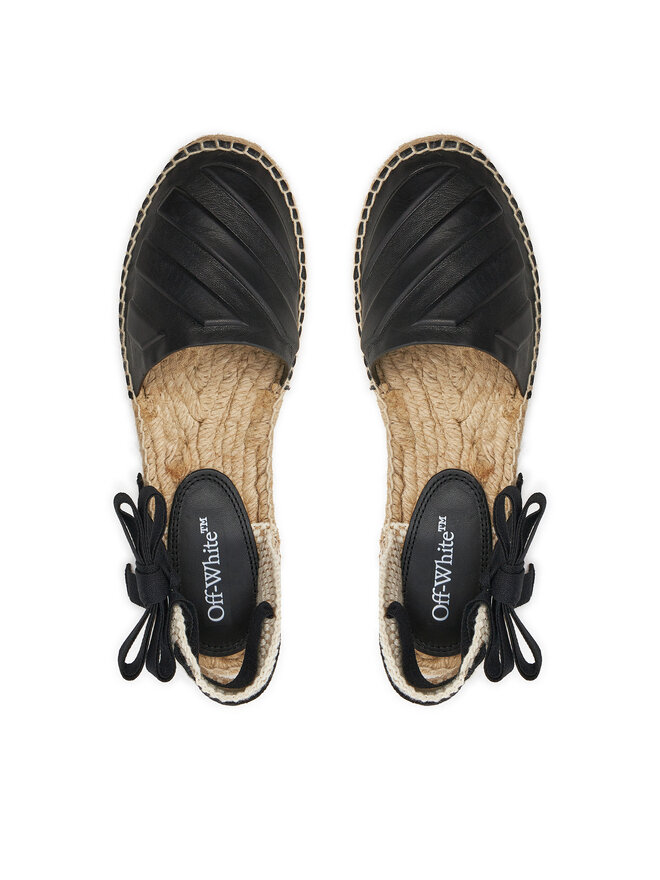 Off-White Espadrilles Off-White OWIB015S23LEA0011010 Fekete