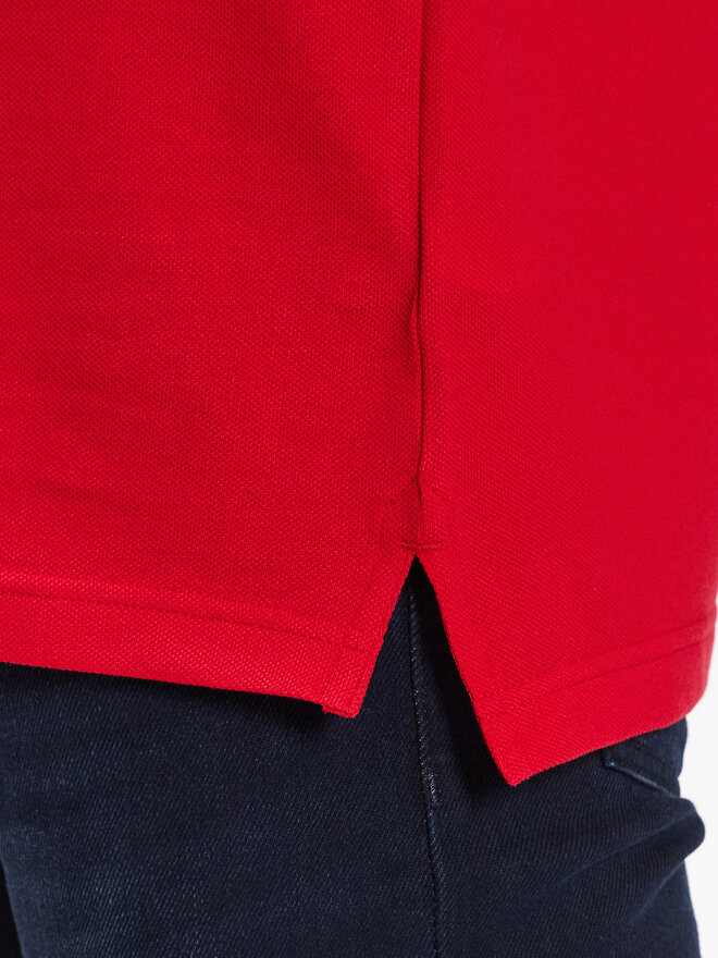 Tommy Hilfiger Tommy Hilfiger Pólóing 1985 Rwb Tipped MW0MW30750 Piros Slim Fit