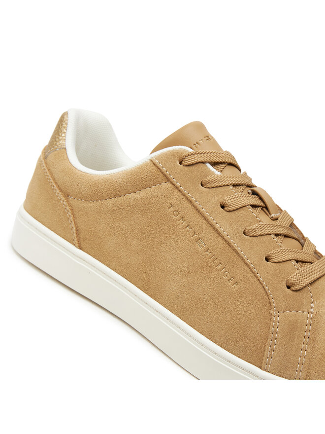 Tommy Hilfiger Sneakers Tommy Hilfiger Color Pop Court Sneaker FW0FW08282 Cachi