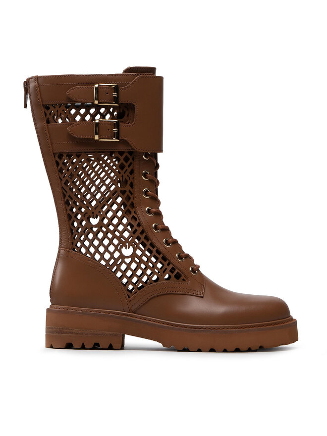 PINKO Bokacsizma PINKO Noemi Stivale PE 22 BLKS1 1H212D Y87W Barna