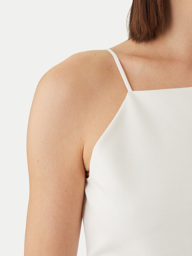 Calvin Klein Jeans Calvin Klein Jeans Top Ponte LV044F206G Weiß Slim Fit