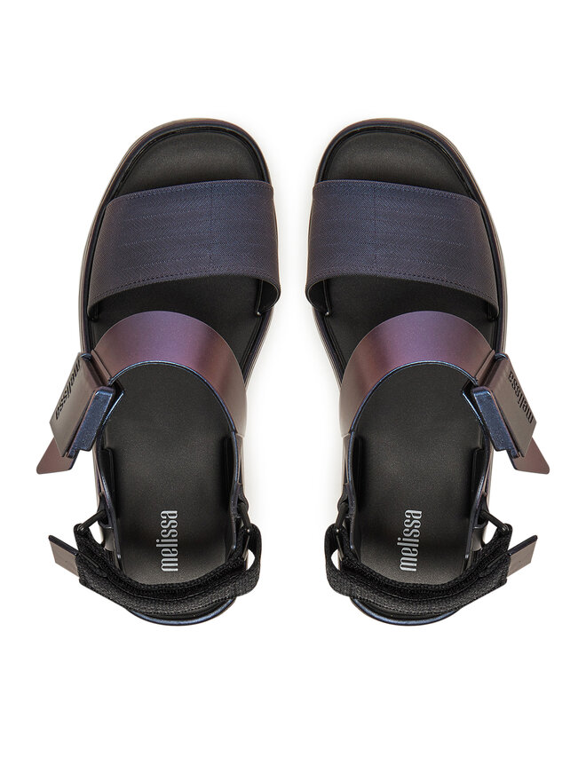 Melissa Sandalen Melissa Melissa Kick Off Sandal Metallic Ad M 36081 Dunkelblau