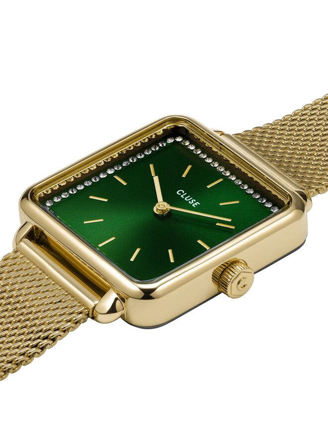 Cluse Часовник Cluse La Tétragone CW10309 Златист