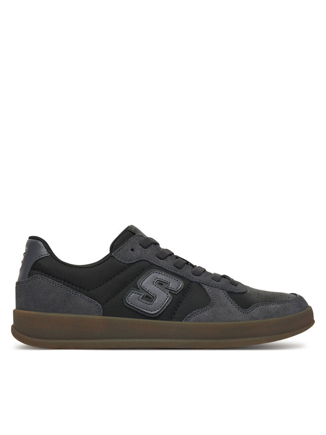 Skechers Sneakersy Skechers New Wave Cup-Calven 210961/BKGY Czarny