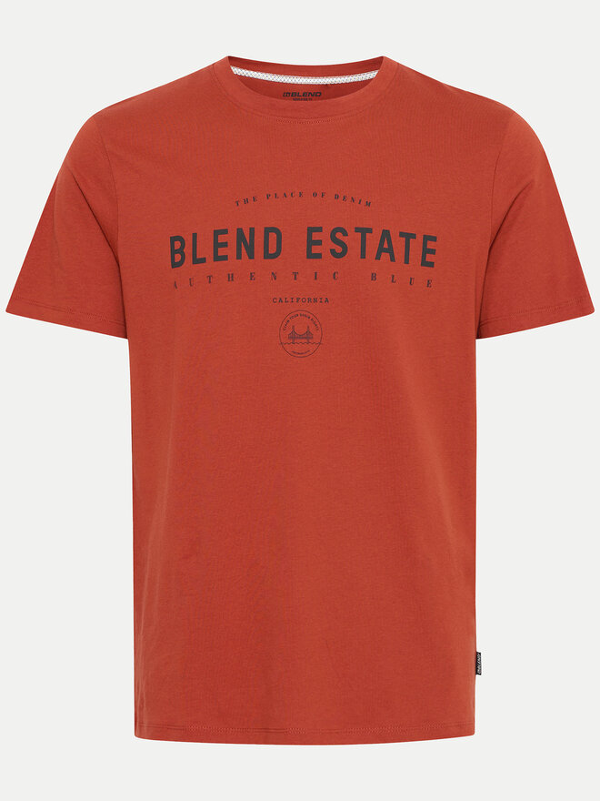 Blend Blend Camiseta 20717160 Rojo Regular Fit