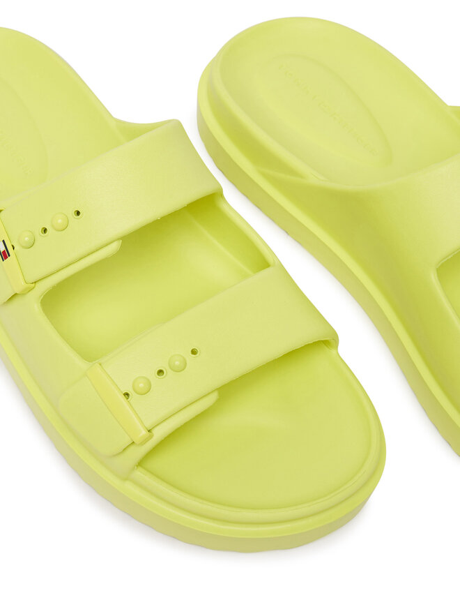 Tommy Hilfiger Pantoletten Tommy Hilfiger FM0FM05757 Gelb