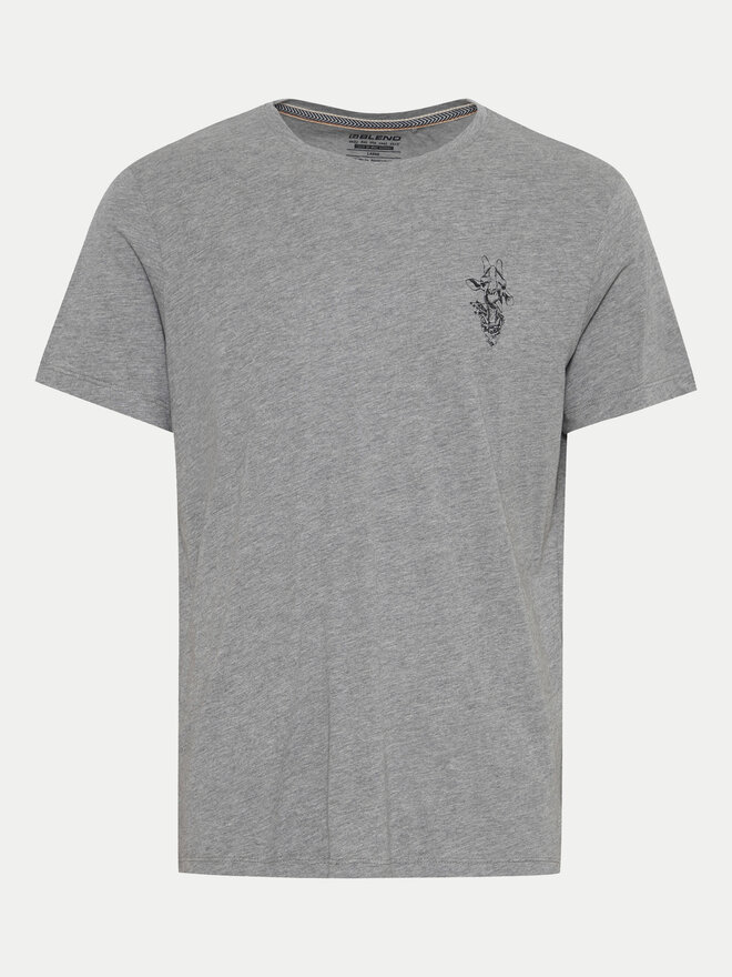 Blend Blend T-Shirt 20716511 Grau Regular Fit