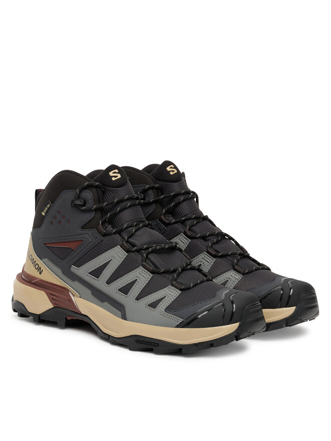 Salomon Trekkingschuhe Salomon X Ultra 360 Mid Gore-Tex L47743300 Grau