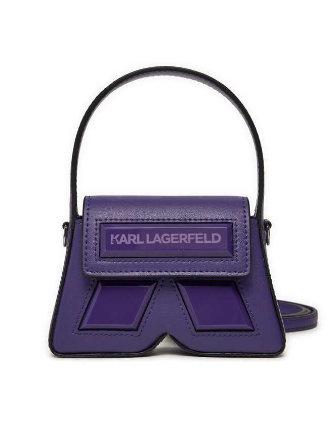 KARL LAGERFELD Ročna torba KARL LAGERFELD 245W3239 Vijolična