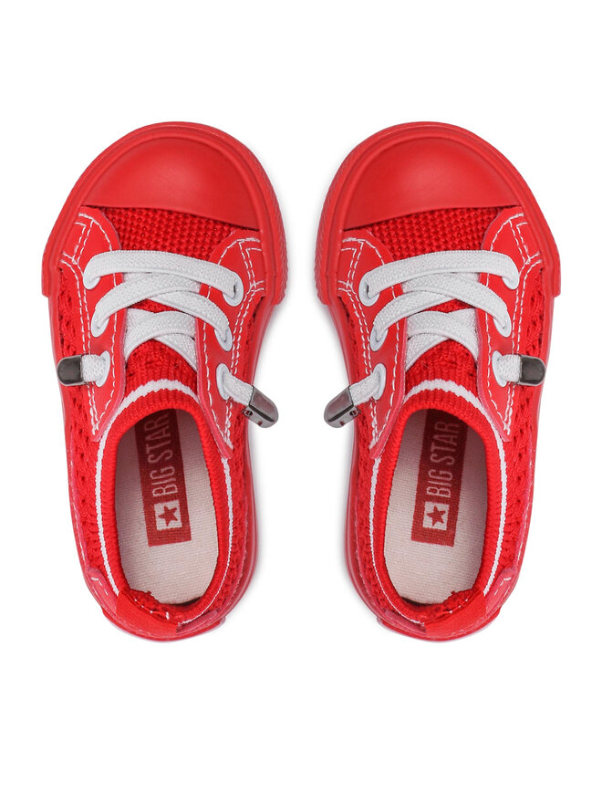 Big Star Shoes Bambas Big Star Shoes JJ374392 Rojo