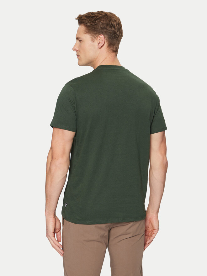 Guess Guess Camiseta M5RI43 K9RM1 Verde Regular Fit