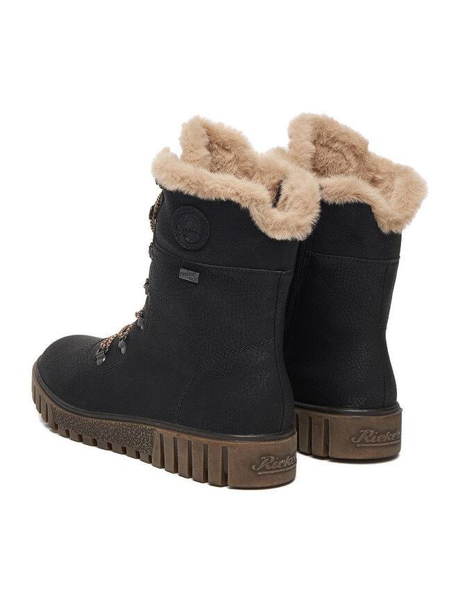 Rieker Schnürschuhe Rieker CEO-Y3424-00 Schwarz