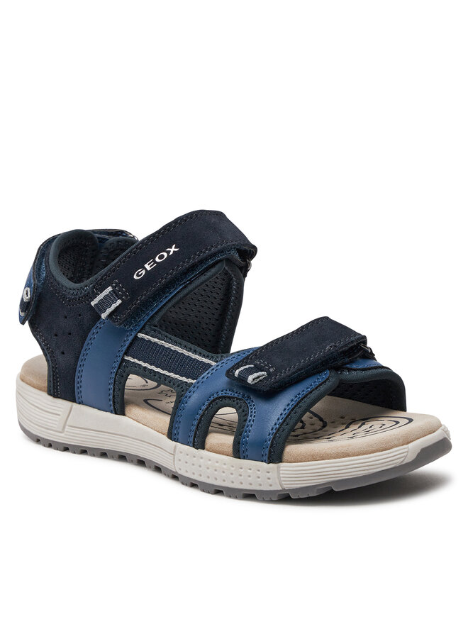 Geox Sandały Geox J Sandal Alben Boy J35AVA 01520 CF44M D Granatowy