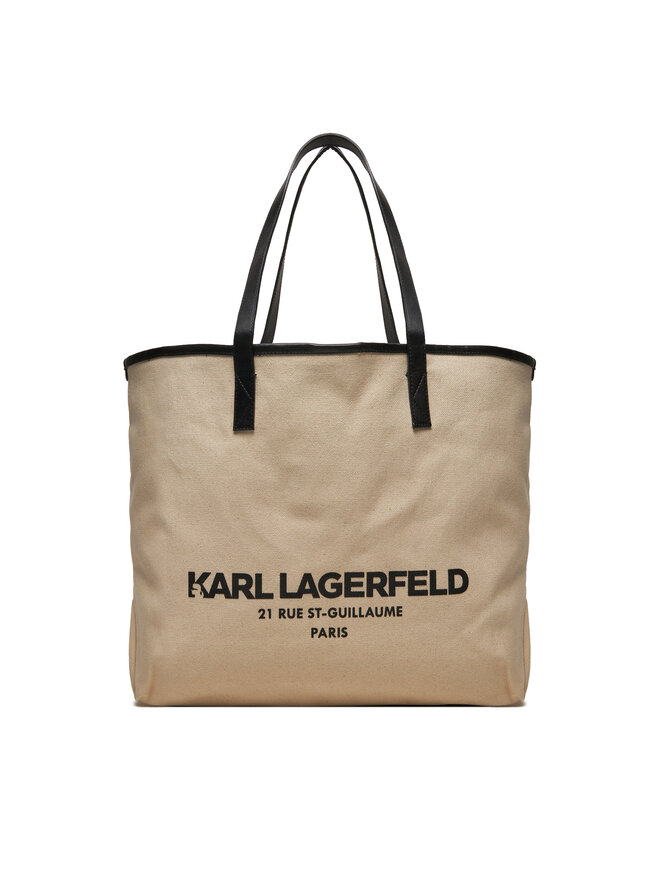 KARL LAGERFELD Kabelka KARL LAGERFELD 245W3856 Béžová