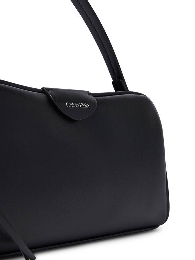 Calvin Klein Handtasche Calvin Klein Emblem Trio Top Handle Camera Ba LV04F3370G Schwarz