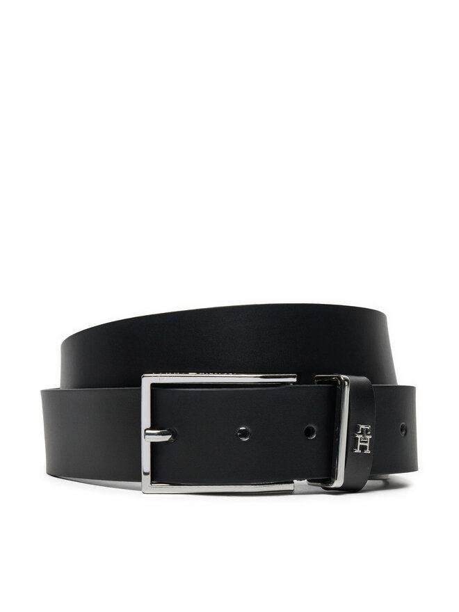 Tommy Hilfiger Cintura da uomo Tommy Hilfiger AM0AM12815 Nero