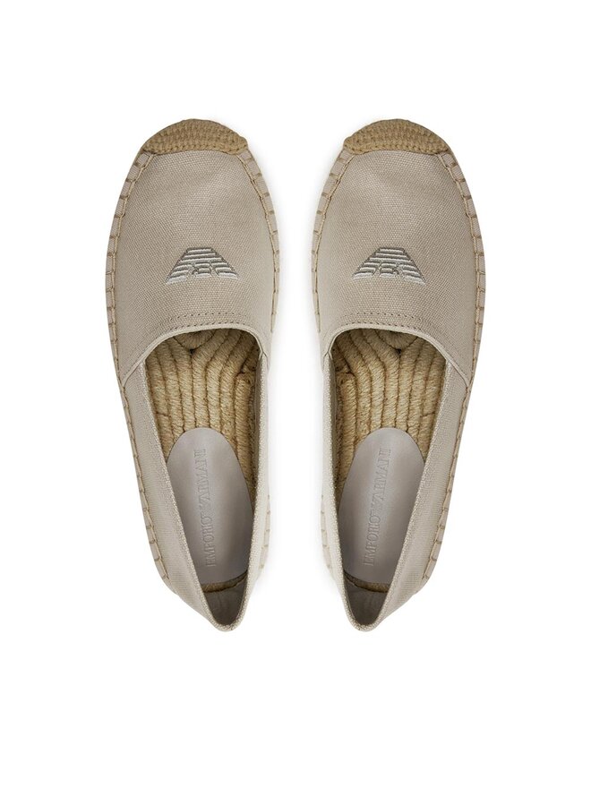 Emporio Armani Espadryle Emporio Armani XVSS07 XD396 D417 Écru