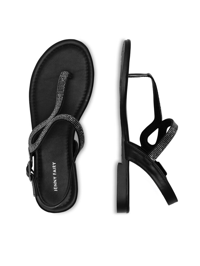 Jenny Fairy Sandale Jenny Fairy WS2590-100 Negru