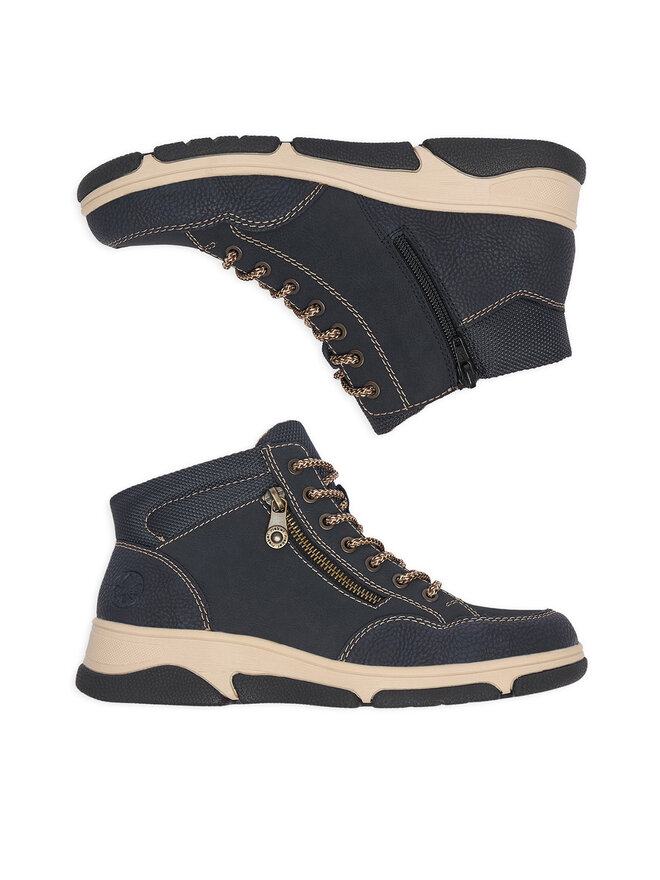 Rieker Schnürschuhe Rieker CEO-L5601-14 Dunkelblau