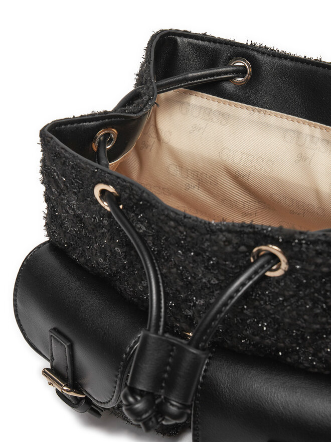 Guess Mochila Guess Tweed Backpack J4BZ36 WGLX0 Negro