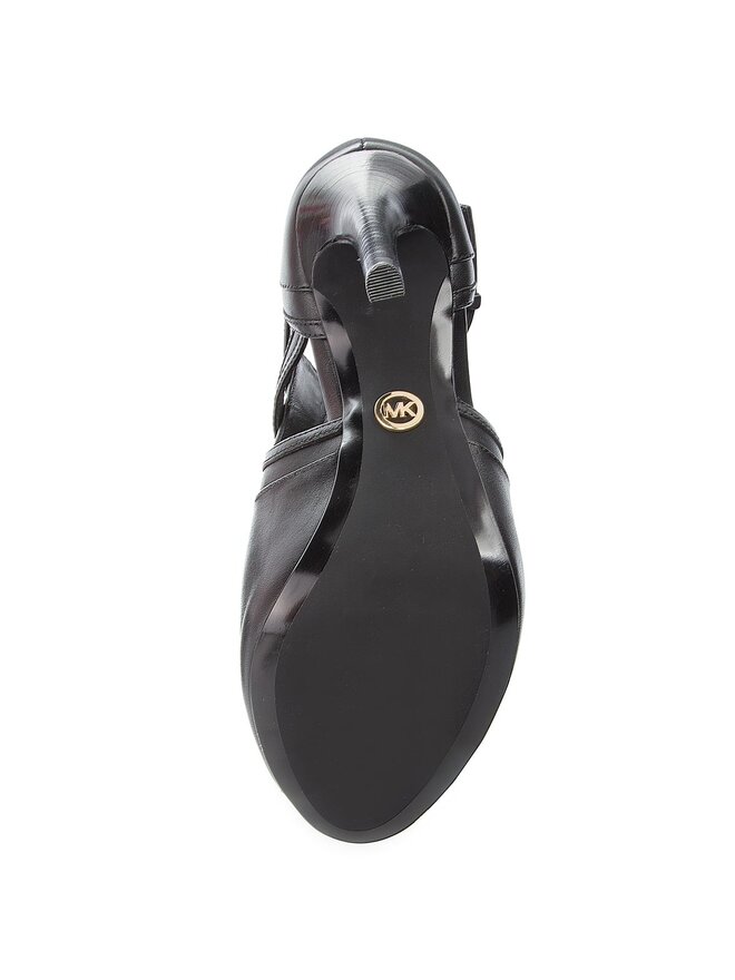 MICHAEL Michael Kors Туфлі на шпильці MICHAEL Michael Kors Blaze Open Toe Bootie 40T7BLHE5L Чорний