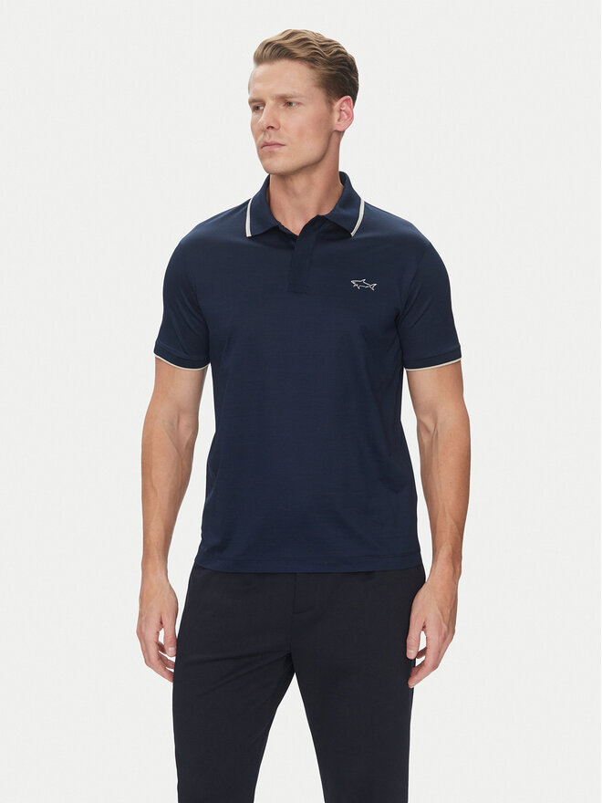 Paul&Shark Paul&Shark Polo marškinėliai 25411301 Tamsiai mėlyna Regular Fit