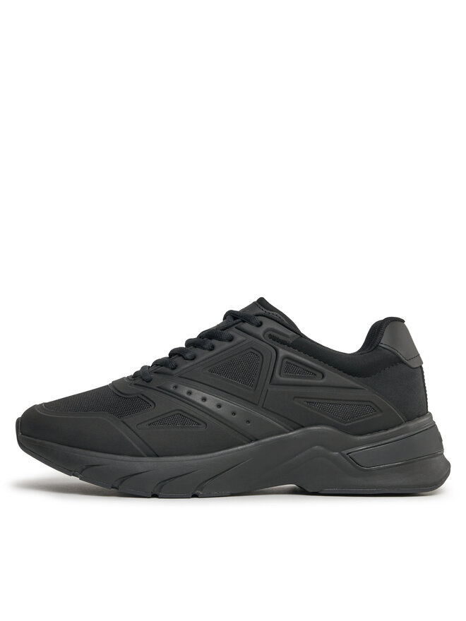 Calvin Klein Sneakersy Calvin Klein Low Top Lace Up HM0HM01363 Černá