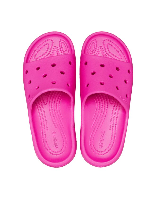 Pantoletten Crocs Classic Slide V2 Kids 209422 Rosa | eschuhe.de