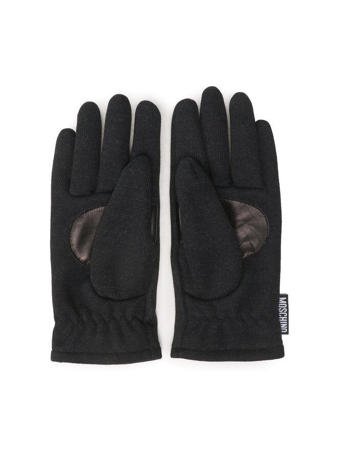 MOSCHINO Ženske rokavice MOSCHINO 65345 M2812 Črna