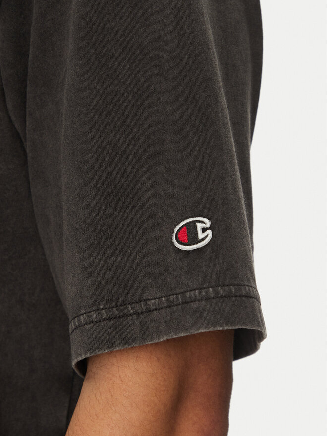 Champion Champion Marškinėliai 221257 Juoda Regular Fit