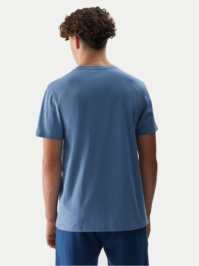 4F 4F Camiseta 4FWSS24TTSHM1154 Azul Regular Fit