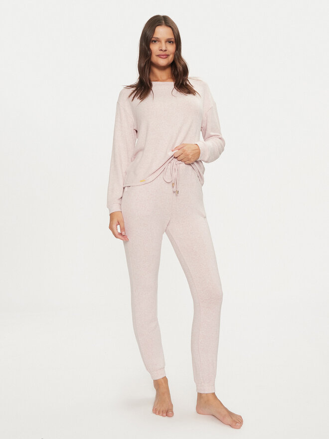 Selmark Selmark Pijama P8273 Rosa Relaxed Fit