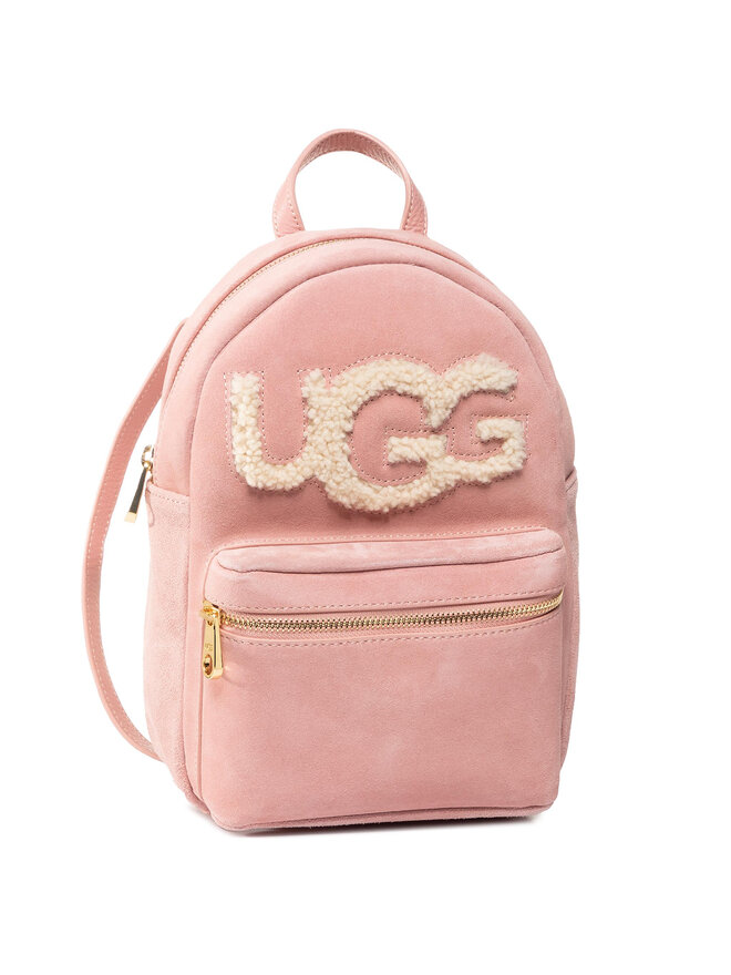 Rucksack Ugg W Dannie Mini Backpack Sheepskin 1102915 Rosa eschuhe