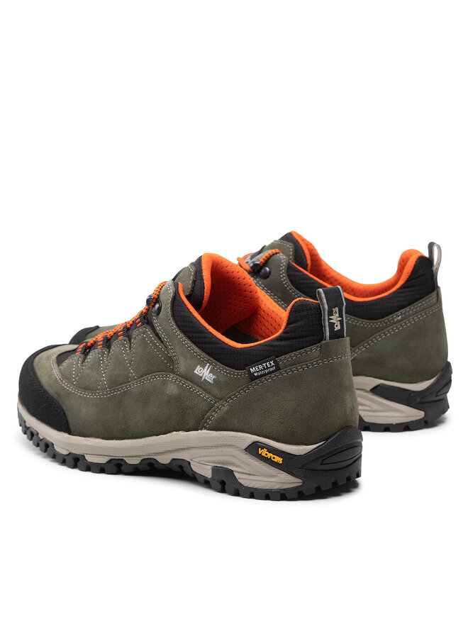 Lomer Trekingová obuv Lomer Sella II Mtx Suede 30042B Zelená