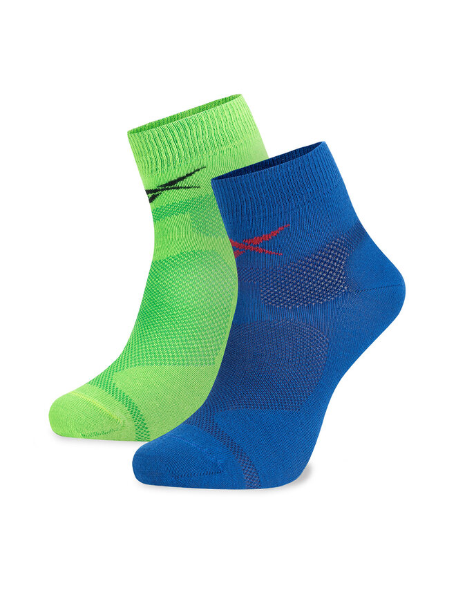 Reebok Set di 2 paia di calzini corti unisex Reebok R0403-SS24 (2-pack) Blu